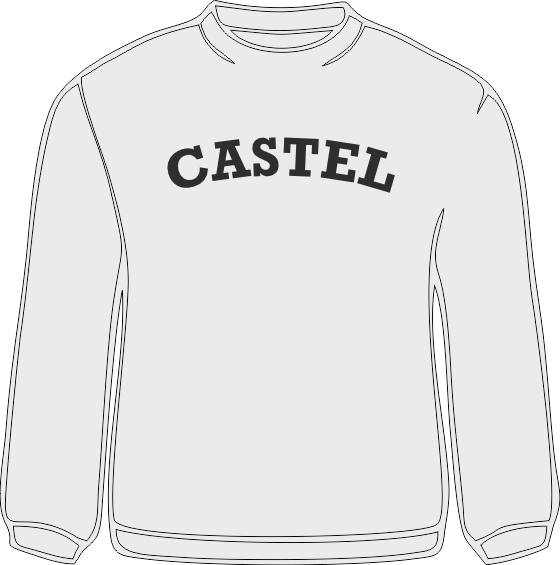 Castel Grey Sweat Shirt