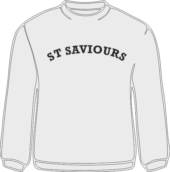 St Saviours Grey Sweat Shirt