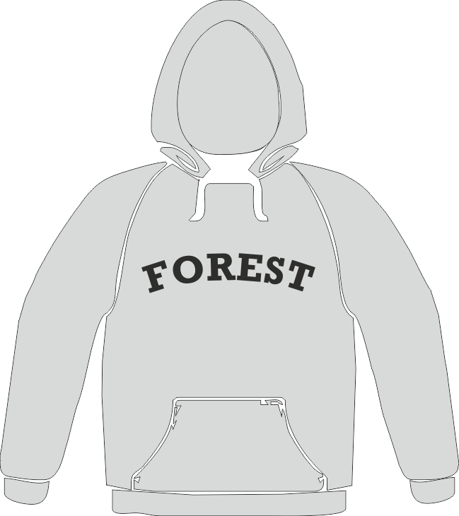 Forest Hood Grey