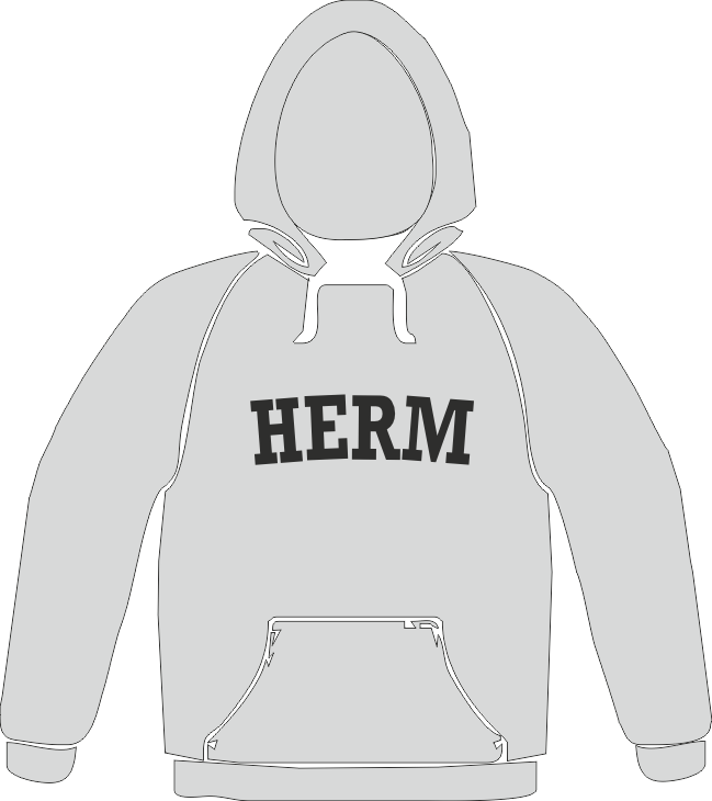 Herm Hood Grey