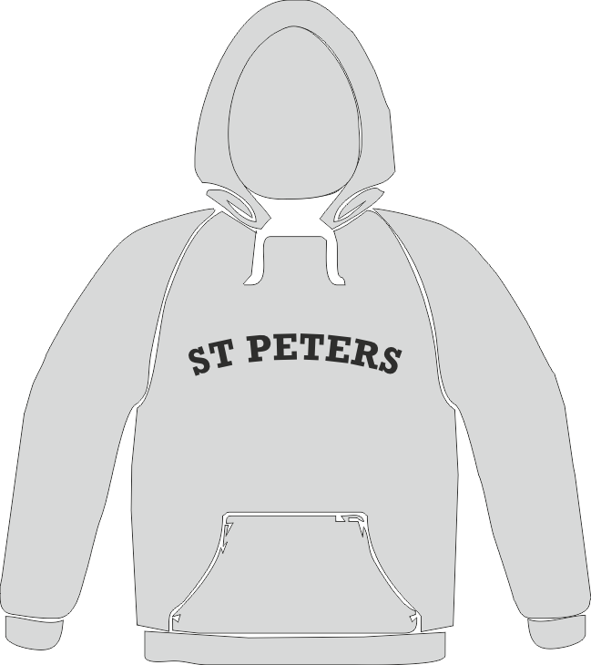 St Peters Hood Grey