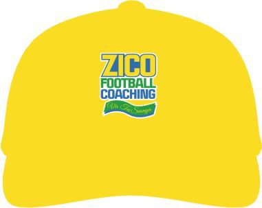 ZICO FOOTBALL COACHING YELLOW CAP