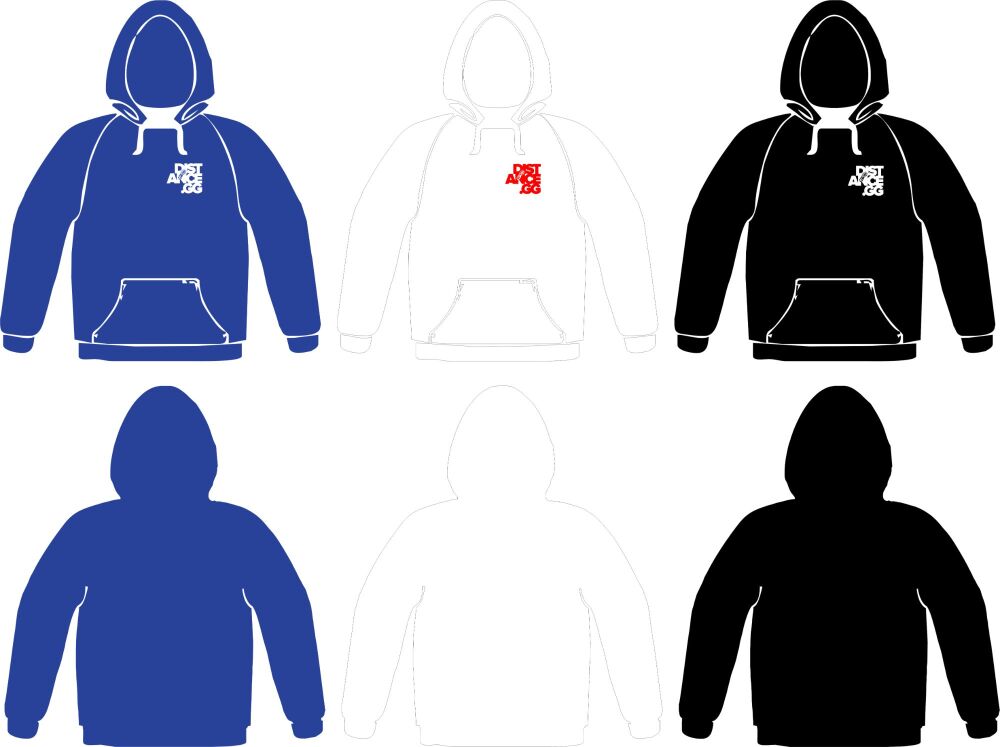 Distance.GG Hooded Sweatshirt Mens