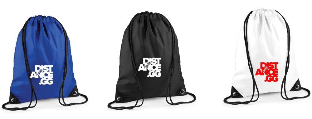 Distance.GG Drawstring Bag