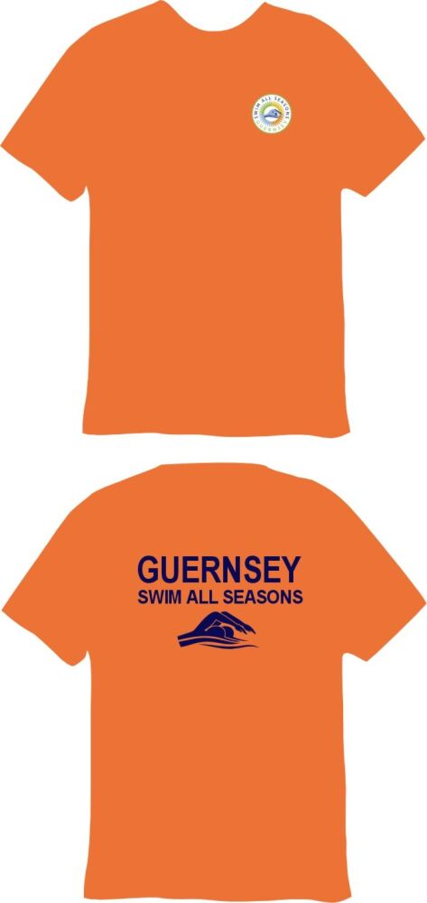Guernsey Swim All Seasons Ladies Cotton T-Shirt