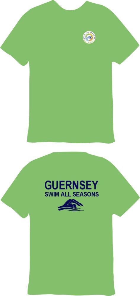 Guernsey Swim All Seasons Men's Cotton T-Shirt
