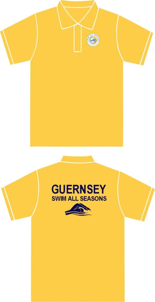 Guernsey Swim All Seasons Ladies Cotton Polo Shirt