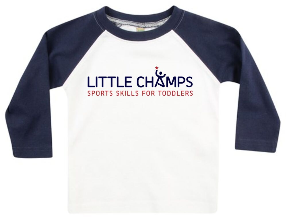 Little Champs Contrast Long Sleeve T-Shirt