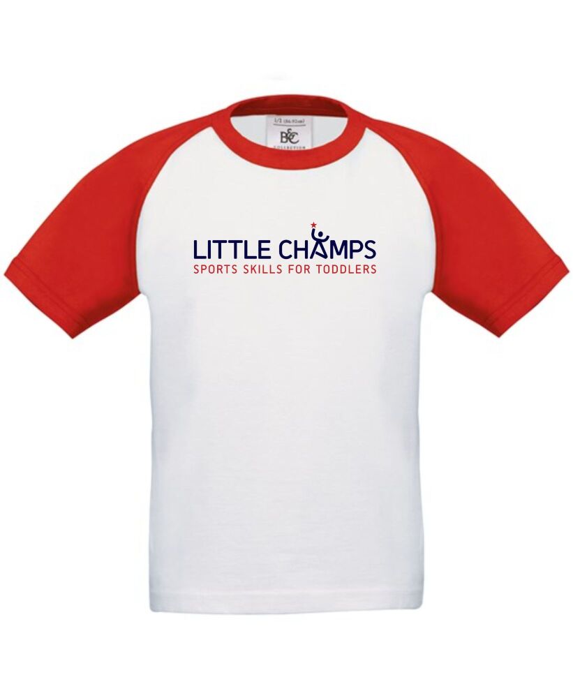Little Champs Contrast Short Sleeve T-Shirt