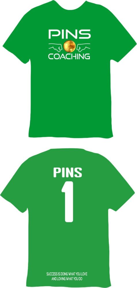 PINS COACHING GOALKEEPER FOOTBALL SHIRT GREEN