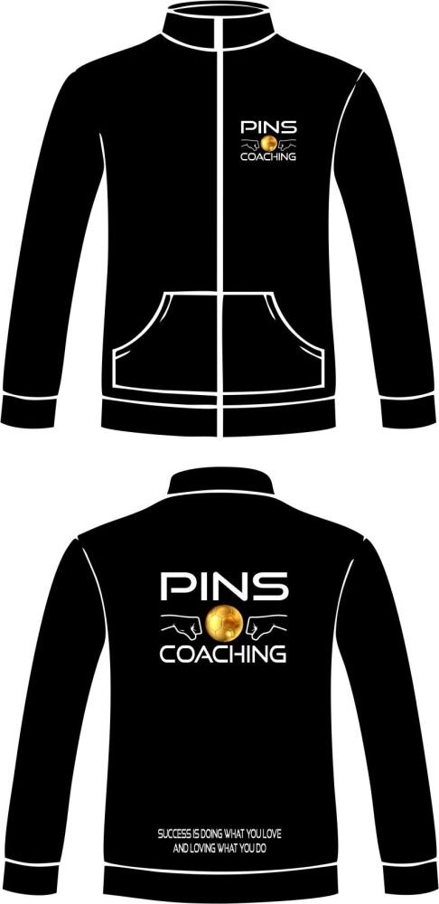 PINS COACHING WATERPROOF RAIN JACKET