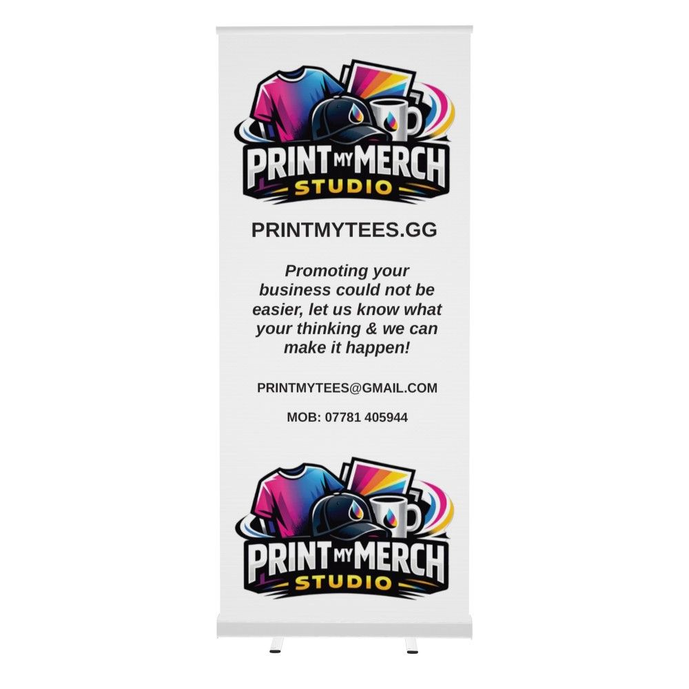 BRANDED ROLLER BANNER 200cm X 85mm
