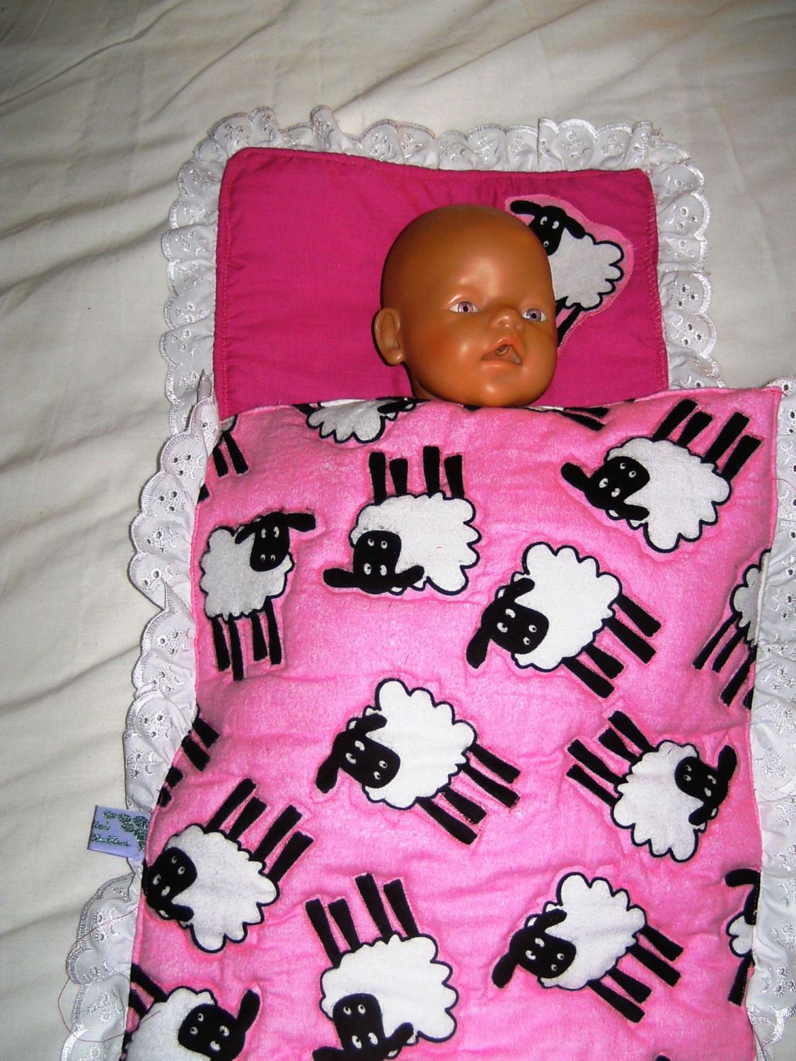 dolls bedding,dolls bedding set,quilted bedding set to fit all dolls