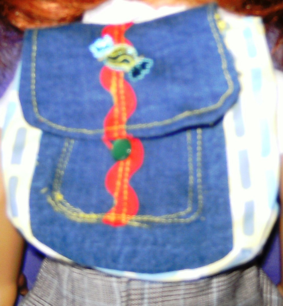 Dolls backpack to fit baby Born doll