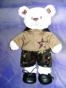Teddie's army outfit to fit build a bear
