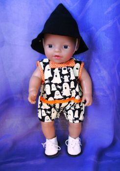 Halloween outfit to fit 12 inch baby doll