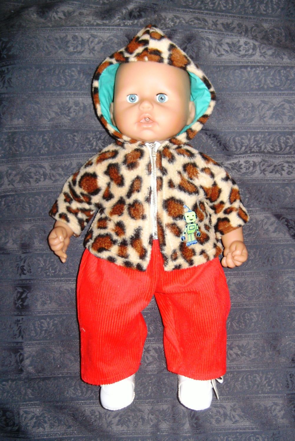 Doll's Fleece hoody to fit Geoge doll