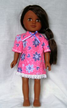 Dolls Nightdress made for the 18 inch high Sindy and most 18 inch girl dolls