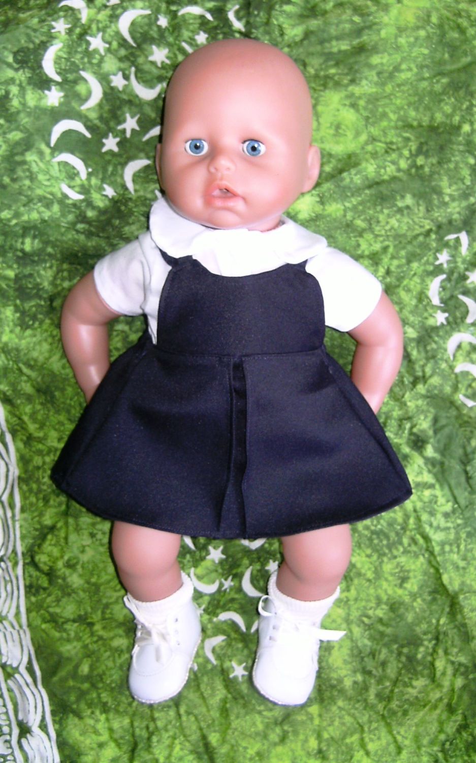 Doll's School uniform to fit Annabell and most 16 inch high baby dolls