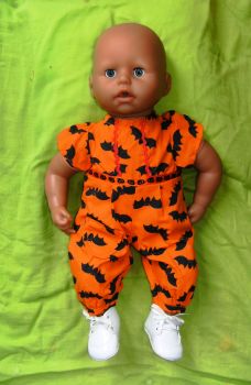 Doll's Halloween All-in-one to fit the 18 inch high George doll