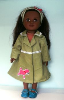 Doll's coat set made to fit My generation and most 18 inch high dolls