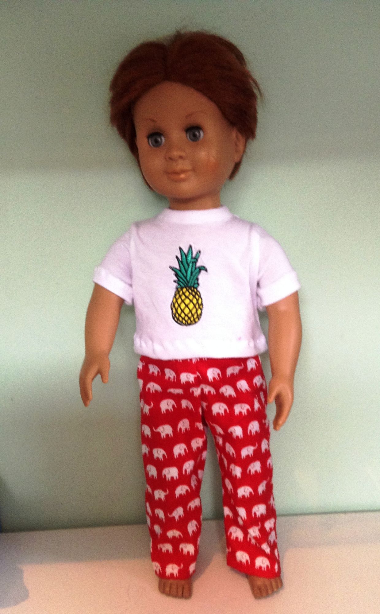 Dolls pajamas to fit a 18 inch high boy doll doll s clothes to fit Our generation boy dolls and most 18 inch high boy dolls