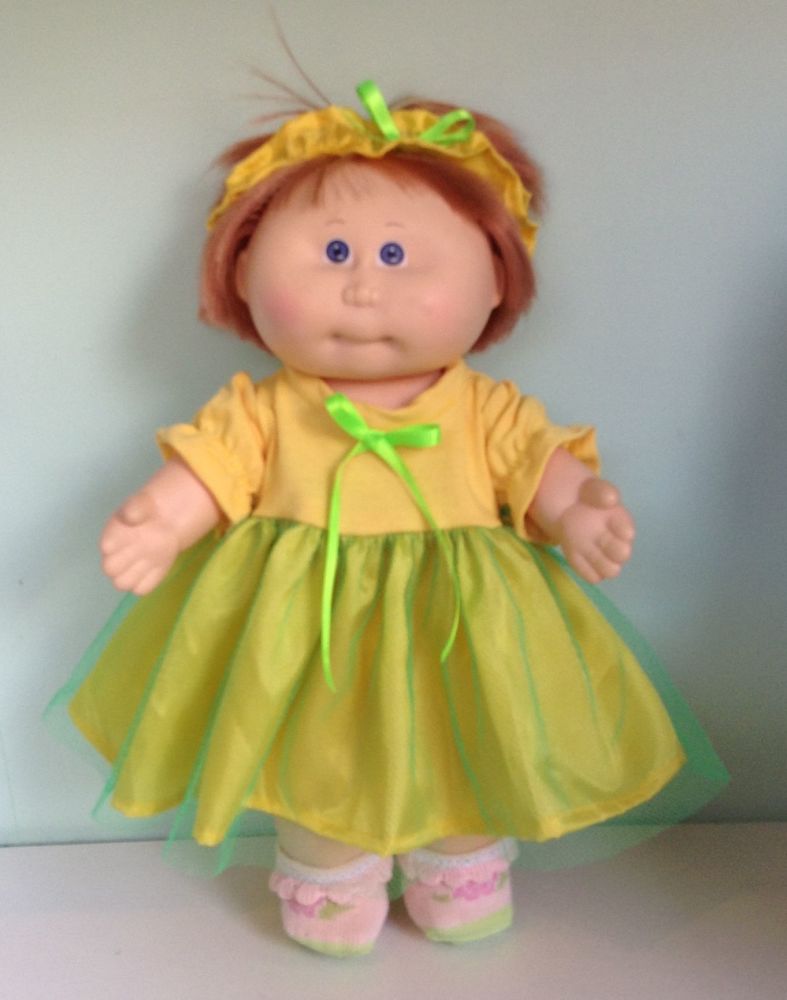 Ballet dress  to fit  a 14 inch high Cabbage Patch Doll