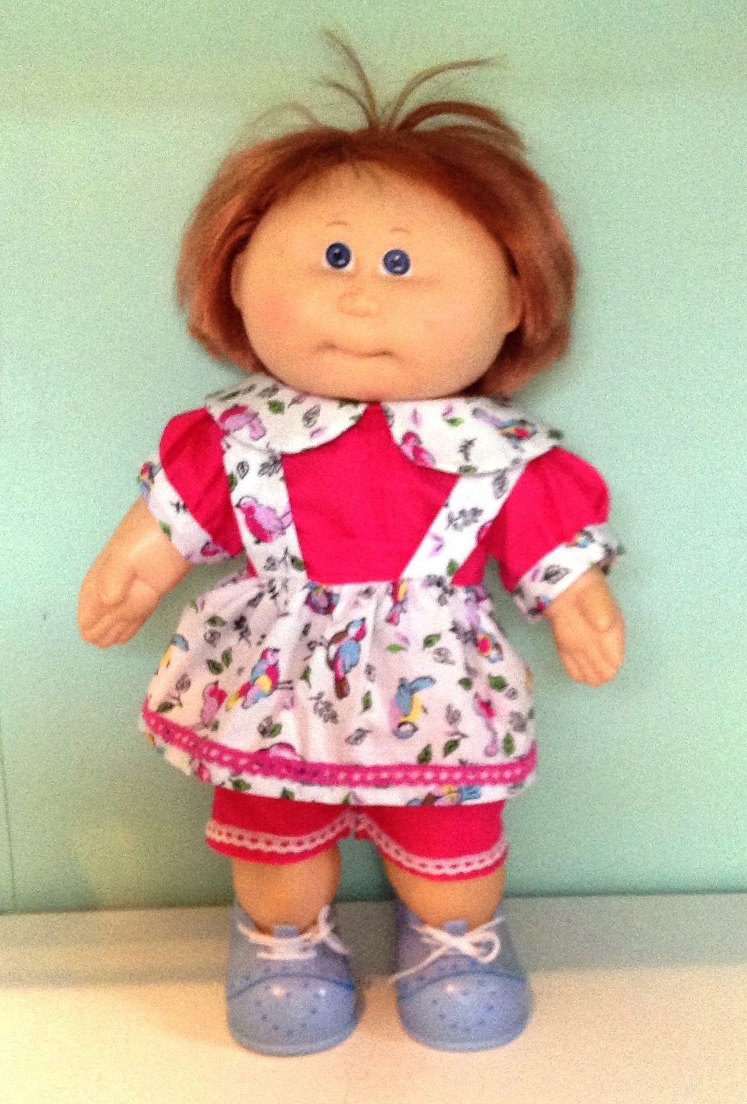 Doll's shorts,skirt and blose set