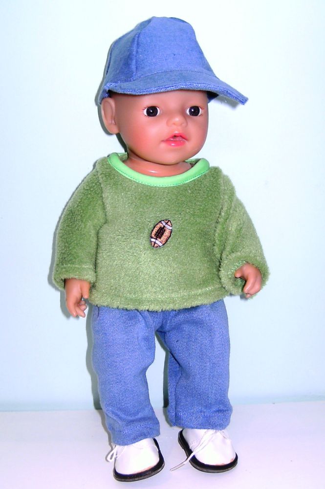 <!--020--> 12 inch baby boy doll clothes