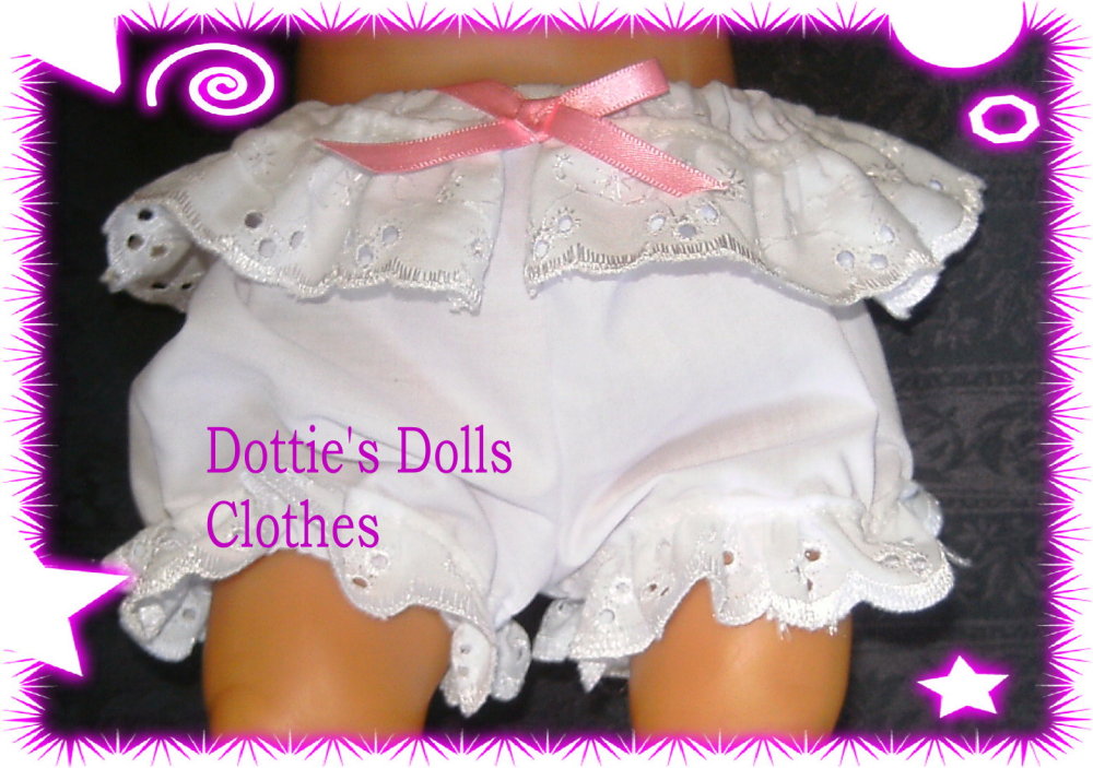 Dolls white panties