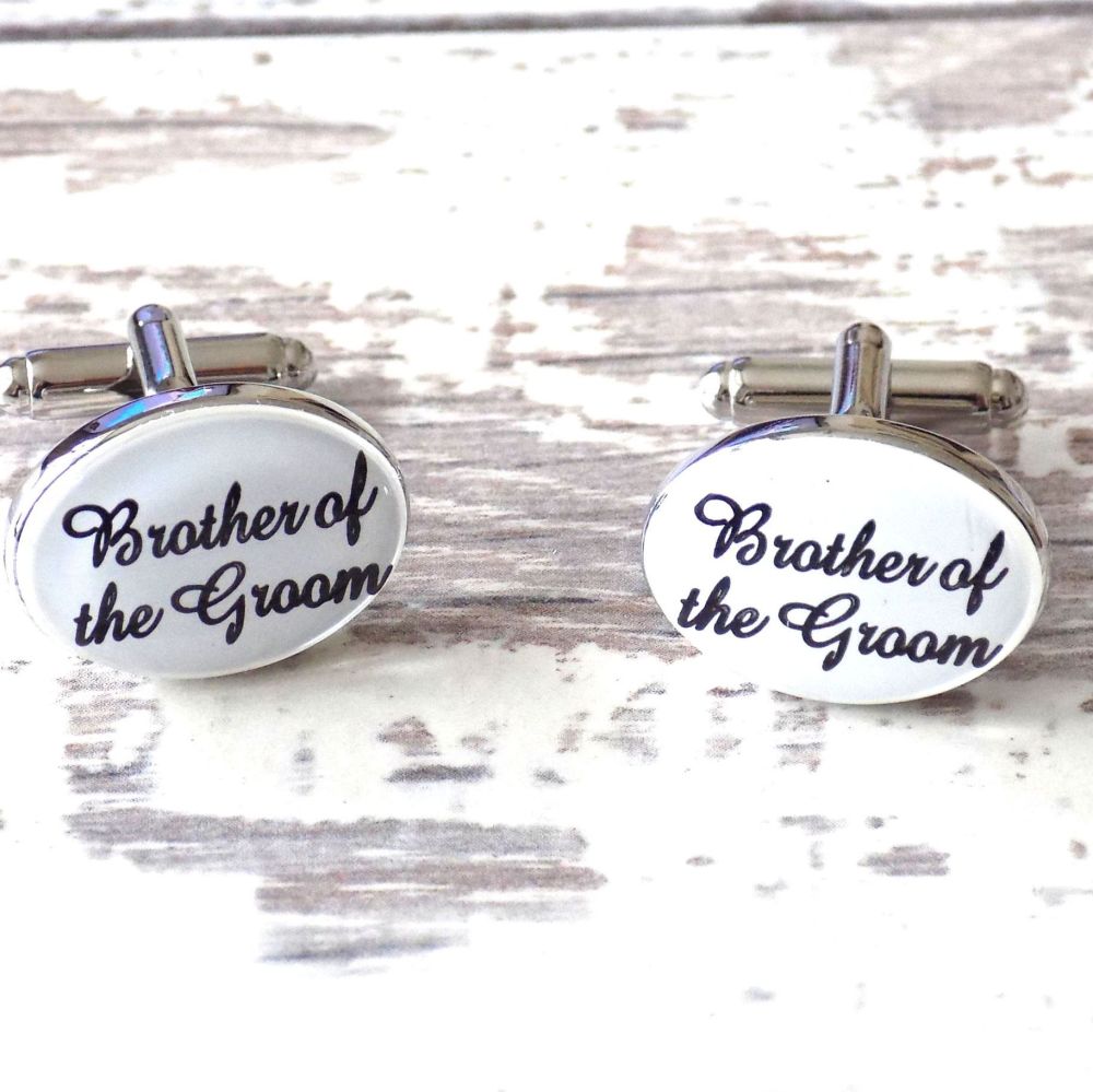 Brother of the Groom Cufflinks 