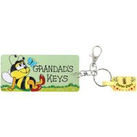 Grandads Keys Keyring from Smiley Signs
