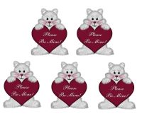 Valentines Day Bears Card Toppers - Please Be Mine