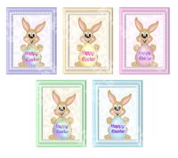 Easter Bunny Card Making Toppers 