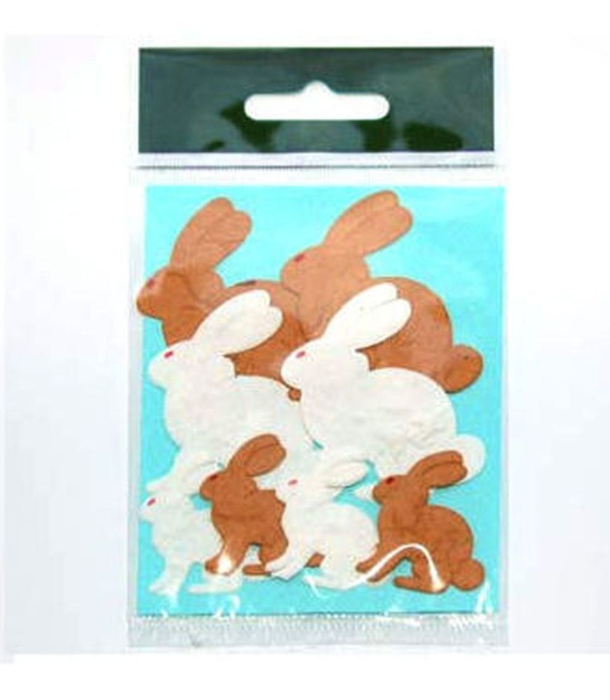 Easter Paper Craft Embellishments - Bunny