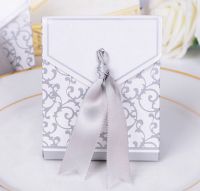 Silver Wedding Favour Box