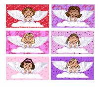 Valentines Angels Craft Embellishments Card Making Toppers