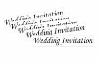 Wedding Invitation Craft Sentiments x 20