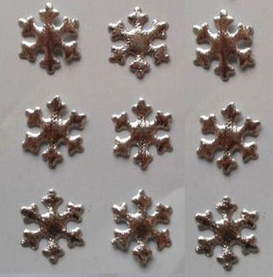 Christmas Snowflakes Silver