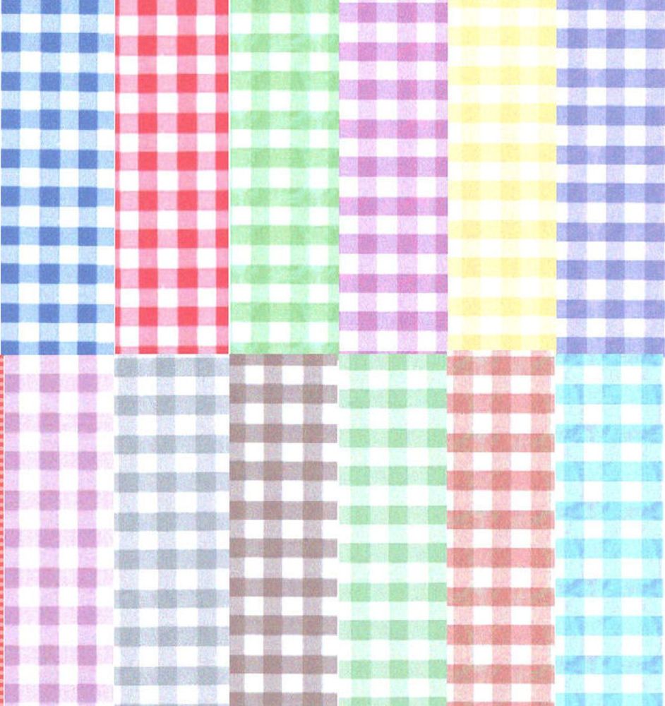 Gingham Mixed Shades Card Making A5 Backing Papers