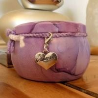Godmother Scented Candle Tin in Purple