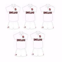 England Rugby Card Making Toppers - English Team.