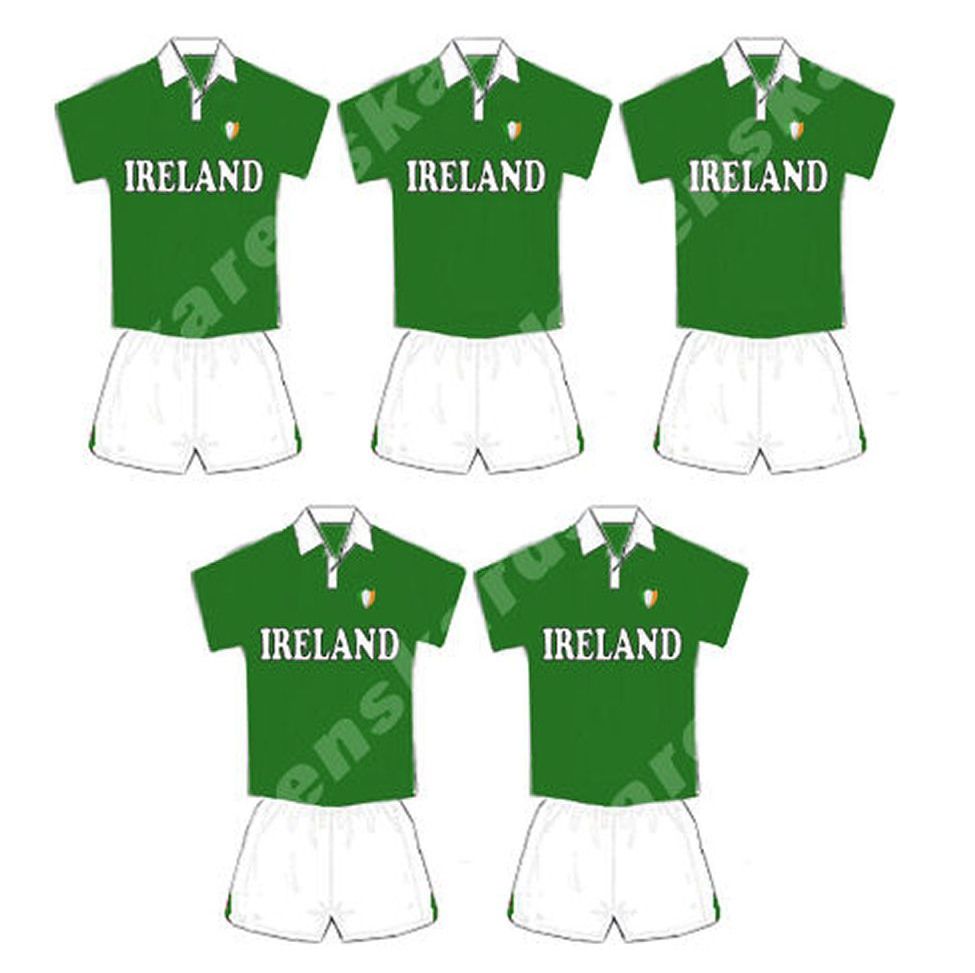 Rugby Card Making Toppers - Irish Ireland Team.