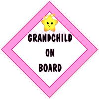 Car Sign - Grandchild on Board