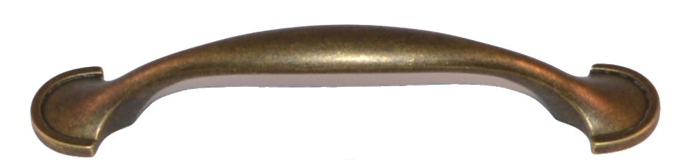 Antique Brass Bow Handle - 133mm