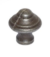Cast Iron Domed Knob - 20mm Diameter