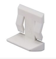 Plastic Shelf Stud (White) w/ Spring Clip - 5mm - Pack of 20