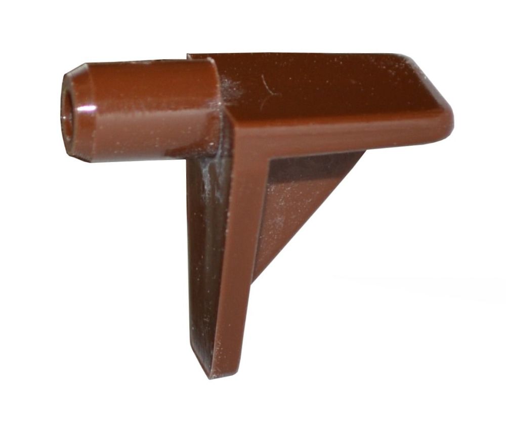Plastic Shelf Stud (Brown) - 5mm - Pack of 20