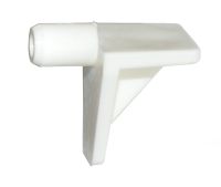 Plastic Shelf Stud (White) - 5mm - Pack of 20