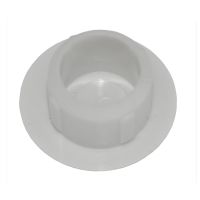 Large Grey Plastic 10mm Cover Cap  - Pack of 50